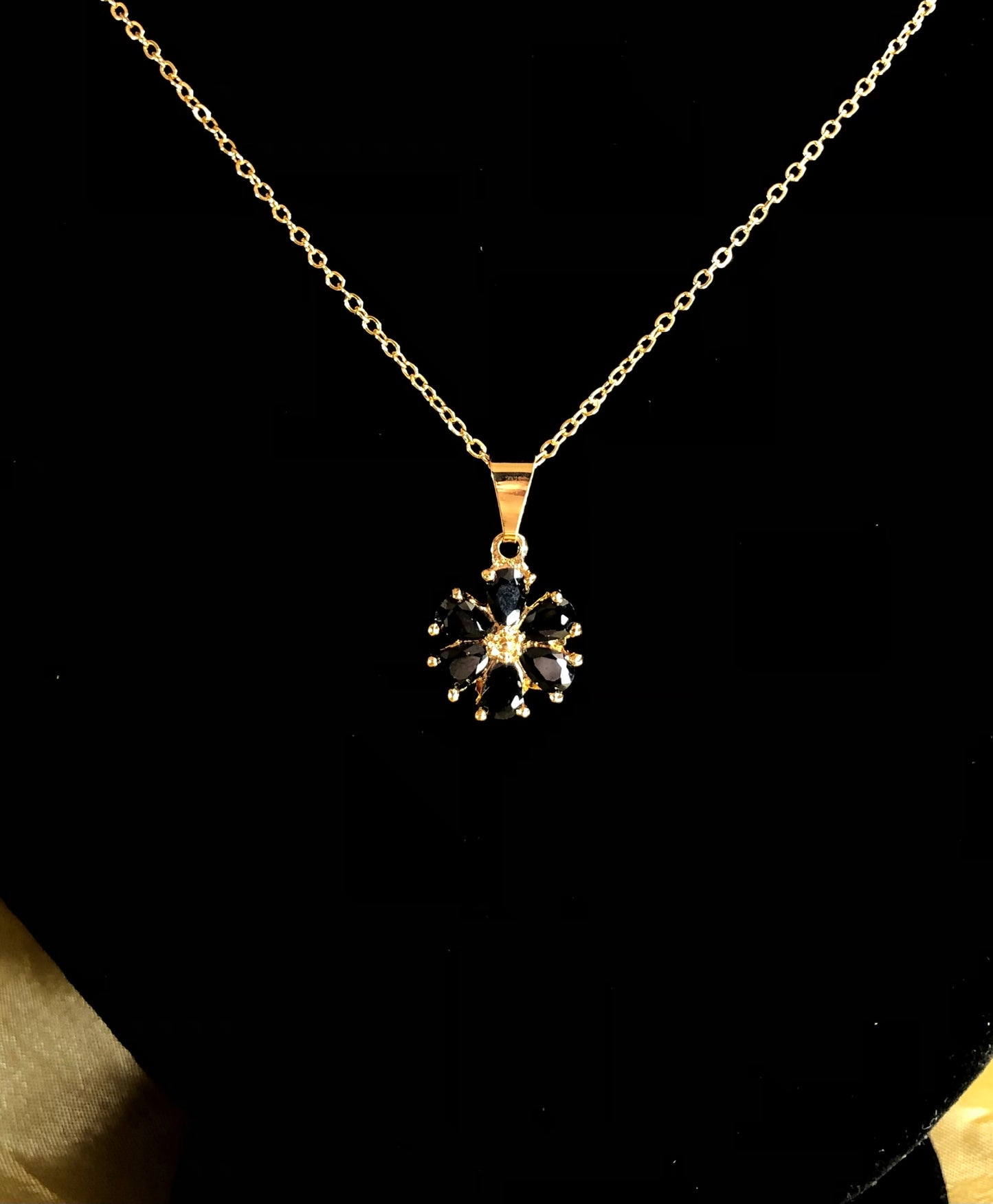 Crystal Flower Bloom Pendant